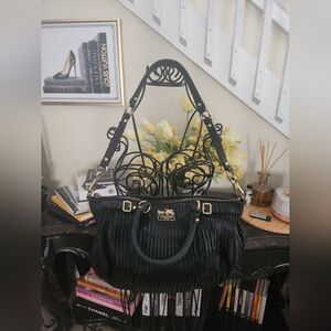 Coach Madison Gathered Leather Sophia Satchel